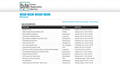 Desktop Screenshot of events.bytepro.net